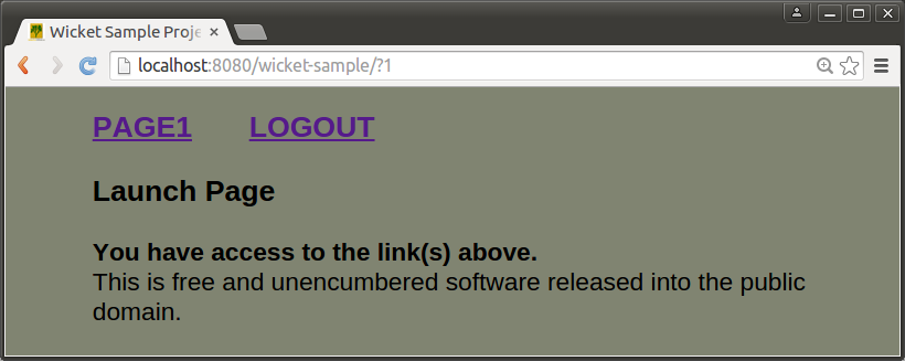 WSSUPERUSER LAUNCH PAGE